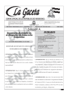 La Gaceta N° 36,896 del 22 de julio de 2025